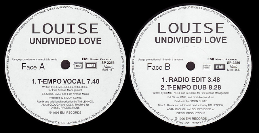 Louise : Undivided Love (T-empo)