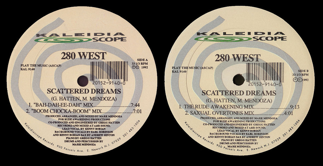 280 West feat. Kenny Bobien : Scattered Dreams (Mark Mendoza)