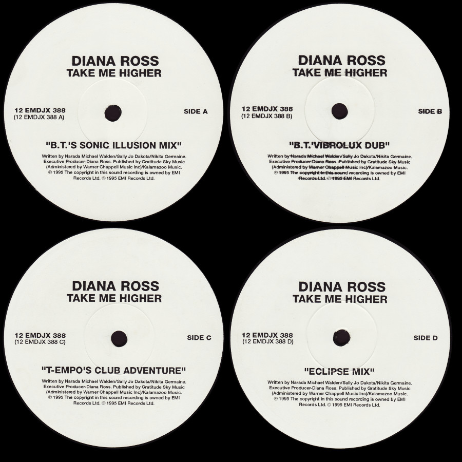 Diana Ross : Take Me Higher (T-empo / Brian Transeau)