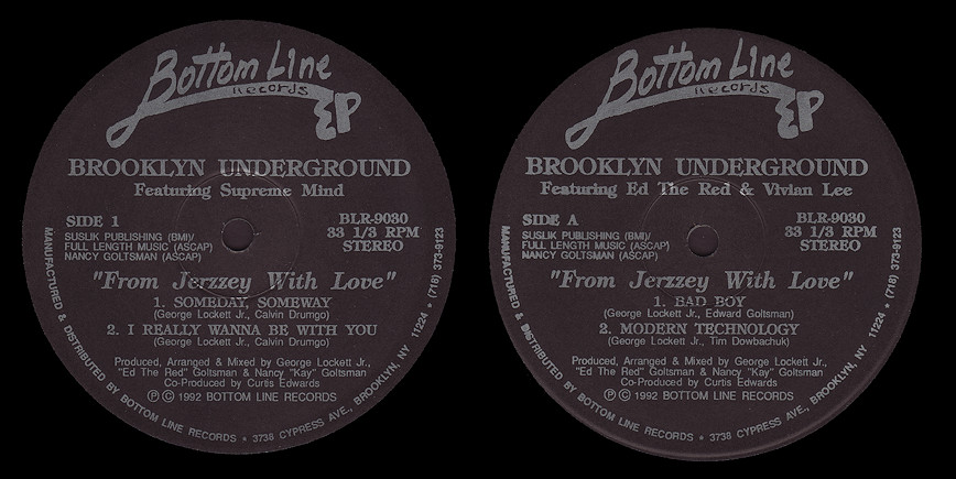 Brooklyn Underground : From New Jerzzey With Love EP (Ed The Red)