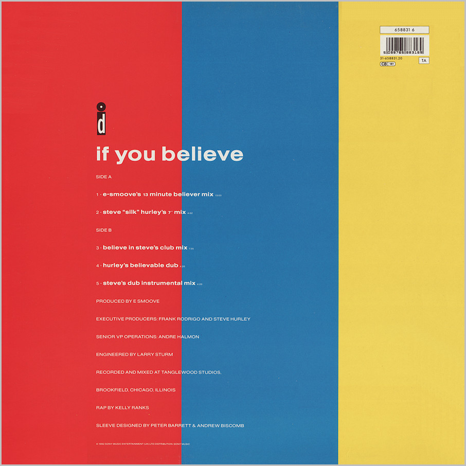 Chantay Savage : If You Believe (E-Smoove - Steve Hurley)
