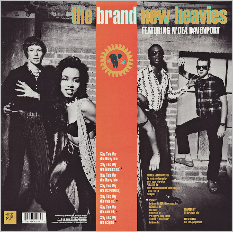 The Brand New Heavies : Stay This Way (David Morales)